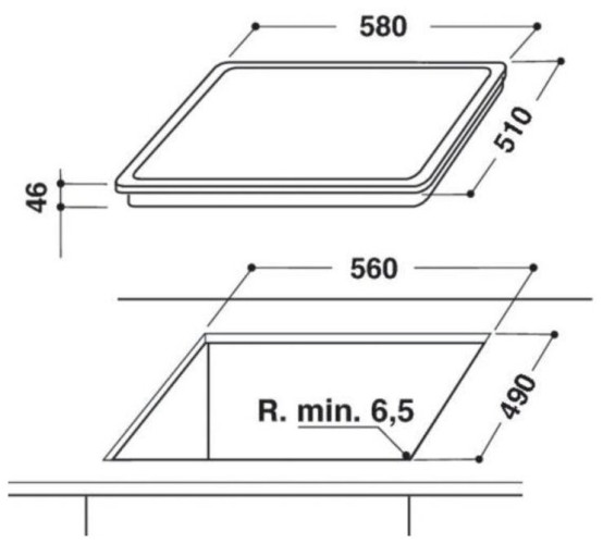 Электрическая варочная панель Hotpoint Ariston HR 629 C Black