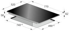 Индукционная варочная панель Kaiser KCT 7795 FI