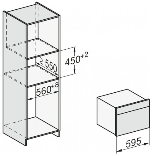 Электрический духовой шкаф Miele H 7240 BM EDST/CLST