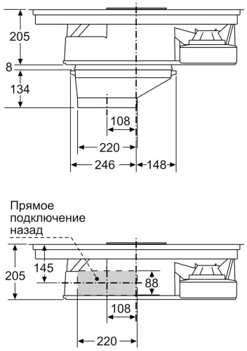 Индукционная варочная панель Neff T 58TS6BN0