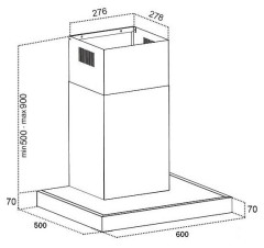 Кухонная вытяжка Grand Medina sensor 60