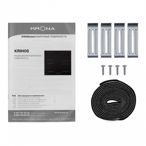 Индукционная варочная панель Krona REMO 60 BL черный