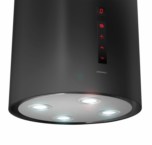 Островная вытяжка MAUNFELD Lee Isla sensor 39 черный