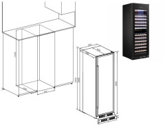 Винный шкаф Temptech E1000DRB