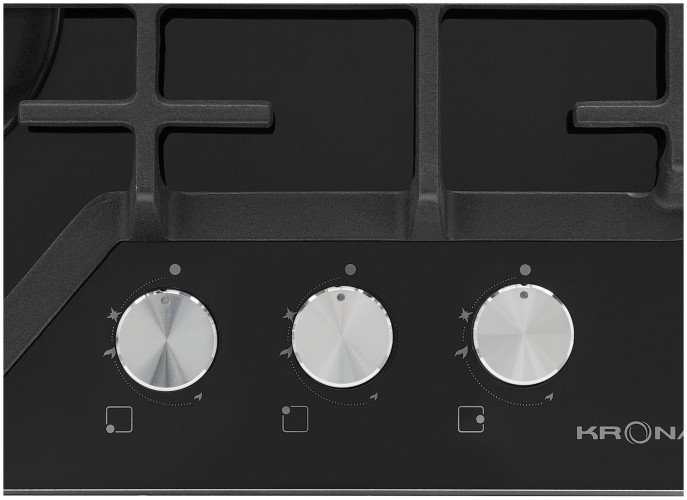 Газовая варочная панель Krona GALILEO 45 WH BL