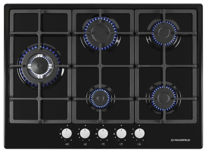 Газовая варочная панель MAUNFELD EGHE.75.33CB\G