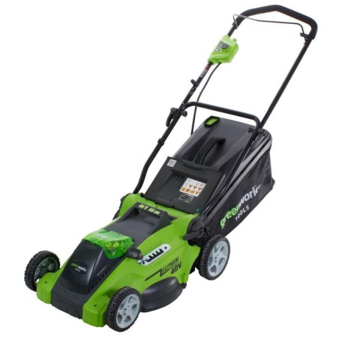 Газонокосилка аккумуляторная GreenWorks G40LM41 (2500007)