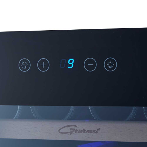 Встраиваемый винный шкаф Dunavox DAB-26.60B.TO