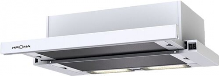 Встраиваемая вытяжка Krona UNA 600 white PB