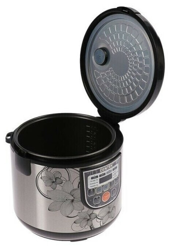 Мультиварка Centek CT-1498 черный/сталь