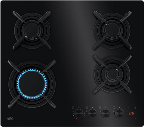Газовая варочная панель AEG HKB64453NB