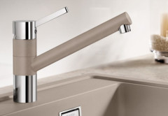 Смеситель для кухни Blanco Tivo chrome/Silgranit 517608