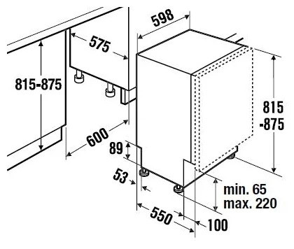 Посудомоечная машина Kuppersbusch G 6550.0 V