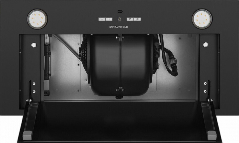 Встраиваемая вытяжка Maunfeld Fantasy 1000ST 60 черное стекло