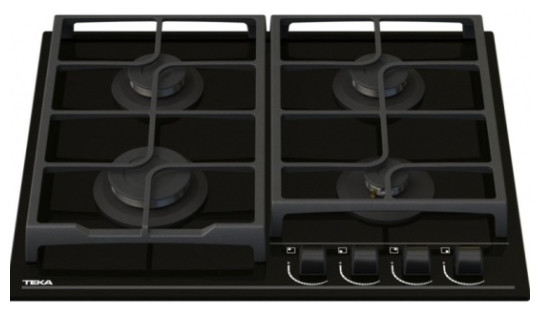 Газовая варочная панель Teka GBC 64100 KBN Black