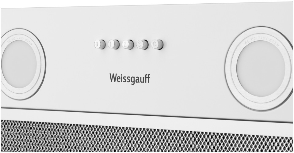 Встраиваемая вытяжка Weissgauff Box 452 WH