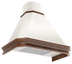 Кухонная вытяжка Elikor Пергола 60П 650 П3Л бежевый бук крем патина золотистый