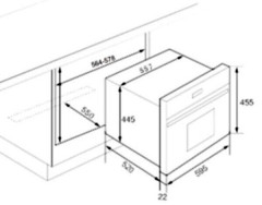 Электрический духовой шкаф Jacky&#039;s JO EI35MW