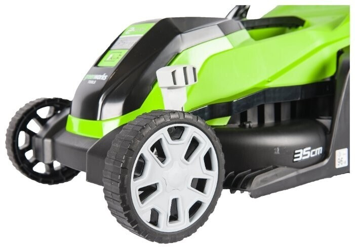 Газонокосилка электрическая greenworks 2505107 1000W 35cm