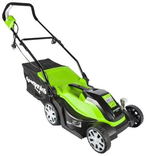 Газонокосилка электрическая greenworks 2505107 1000W 35cm