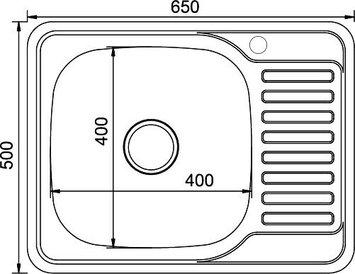 Кухонная мойка Mixline ML 528193