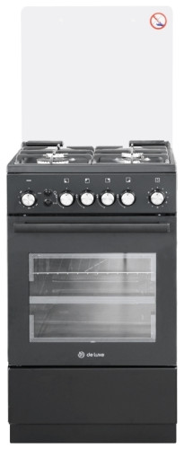 Газовая плита DeLuxe 5040 40г кр ЧР 015