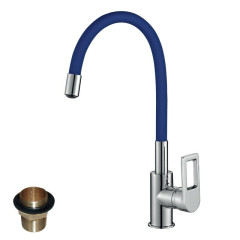 Смеситель для кухни Rossinka Z35-35U-Blue