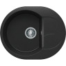 Кухонная мойка Polygran ATOL-620 №16 Черная