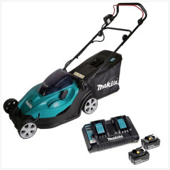 Газонокосилка аккумуляторная Makita DLM431PT2