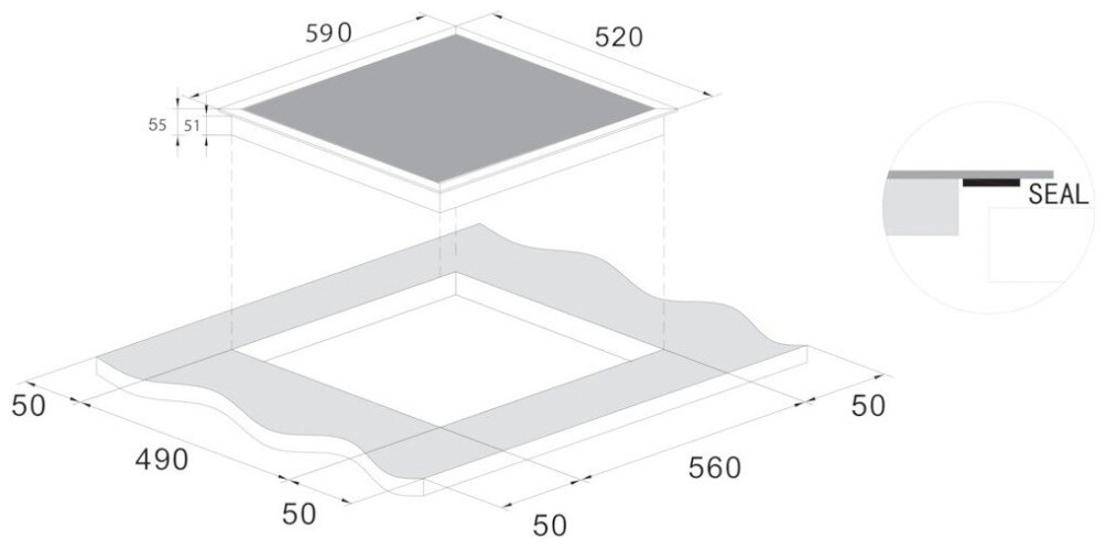 Индукционная варочная панель Candy CIS 642 SCTT