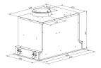 Встраиваемая вытяжка Oasis UL-52WG