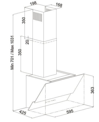 Кухонная вытяжка Simfer SM63W1