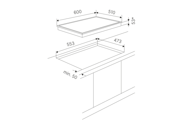 Газовая варочная панель Kuppersbusch KG 6853.0 SE-E5