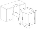 Посудомоечная машина Smeg STL62336LDE