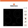 Электрическая варочная панель Hebermann HBKC 6041 1 B