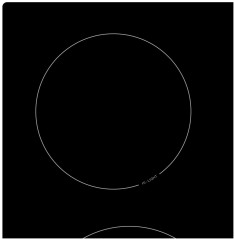 Электрическая варочная панель Hebermann HBKC 6041 1 B