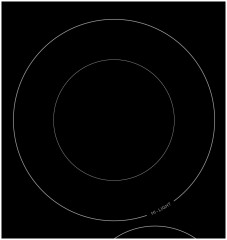 Электрическая варочная панель Hebermann HBKC 6041 1 B