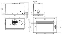 Встраиваемая вытяжка Elica Fold S IX A 52