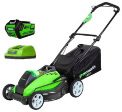 Газонокосилка электрическая greenworks 2500107uf G40LM45K6