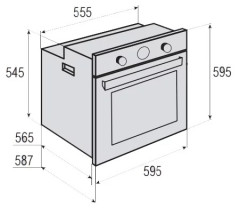 Электрический духовой шкаф Zigmund&amp;Shtain EN 113.722 X
