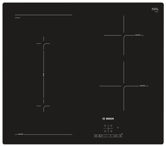 Индукционная варочная панель Bosch PVS 611 BB1E