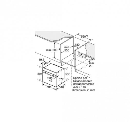Электрический духовой шкаф Bosch HRG7784B1