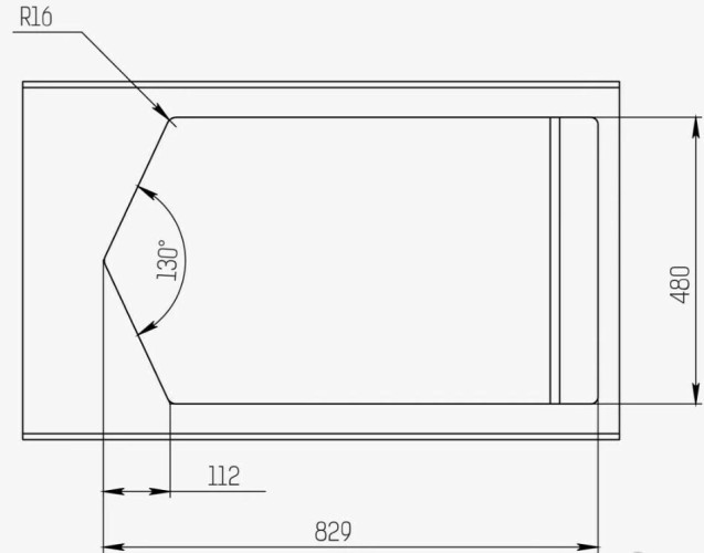 Кухонная мойка KitKraken Pond K-850M.7024 Graphite