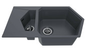 Кухонная мойка KitKraken Pond K-850M.7024 Graphite