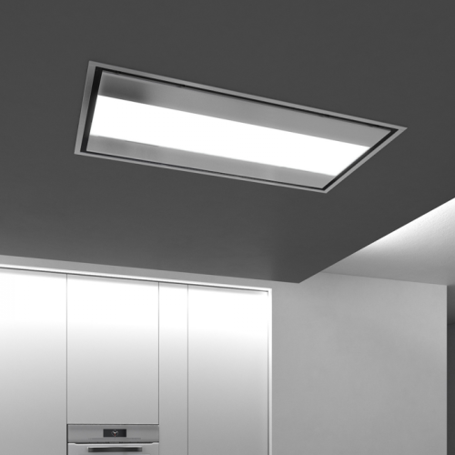 Островная вытяжка Falmec Nuvola Is Steel 90 потолочная CNUI90.03P2 ZZZI400N