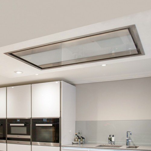 Островная вытяжка Falmec Nuvola Is Steel 90 потолочная CNUI90.03P2 ZZZI400N