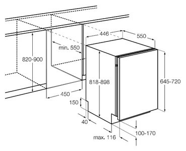 Посудомоечная машина Zanussi ZDV 12001