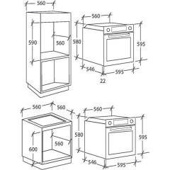 Электрический духовой шкаф Candy FCP 615 NXL