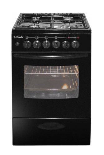 Комбинированная плита Лысьва ЭГ 404 МС-2у черный без крышки