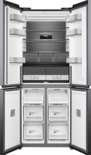 Холодильник Weissgauff WCD 480 Total Silk Inox